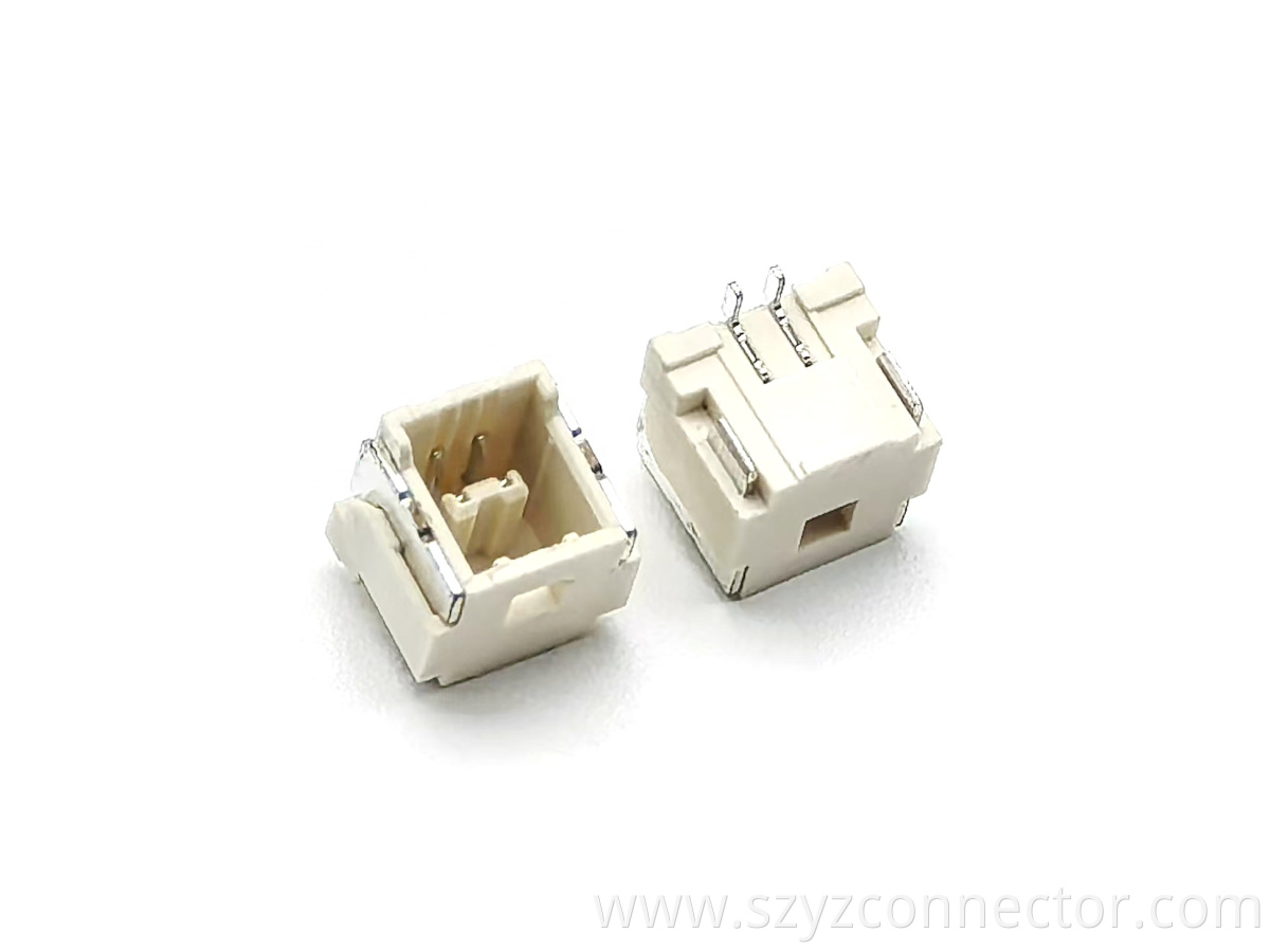 PH1.5mm Wafer Right-Angle SMT Pin Header Connector 2P PH1.5mm Wafer Right-Angle SMT Pin Header Connector 2P